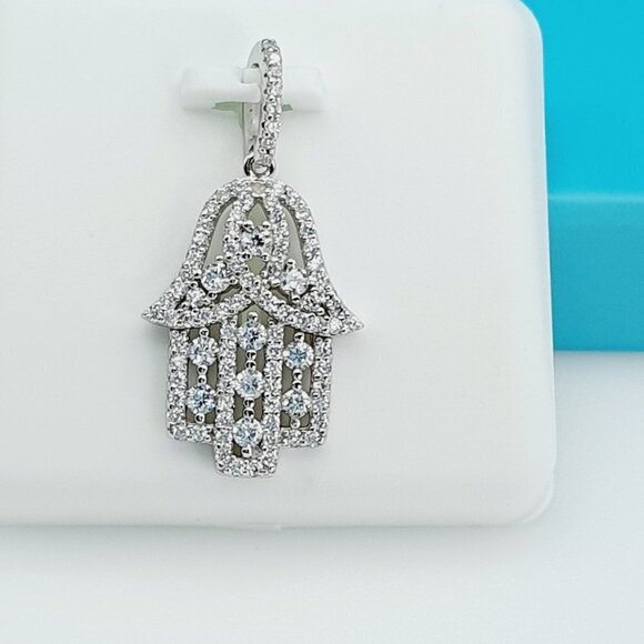 "925 Sterling Silver CZ Beautiful Pendant for Women, 1USPAR4078 - Picture 6 of 11